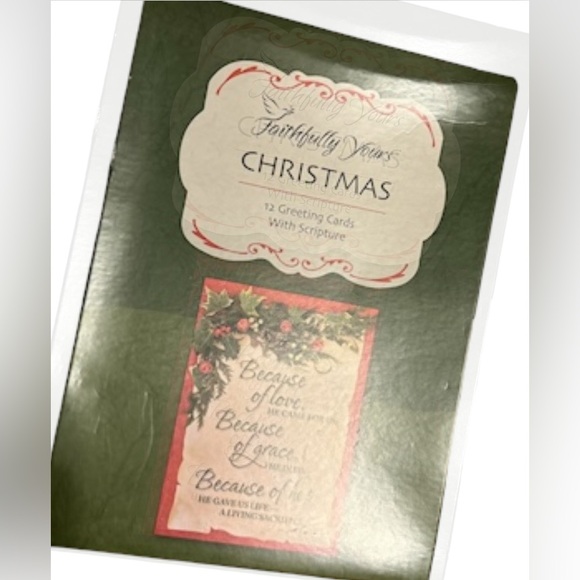 Faithfully Yours Boxed Christmas cards - Picture 1 of 3